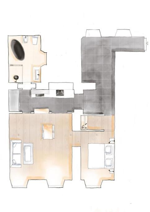 L'Arco Trieste Studio Living 1 Exteriér fotografie